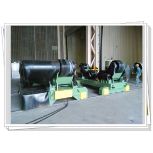 Shot Blasting Painting Double Used Turning Roll 200T Steel Tube Tower