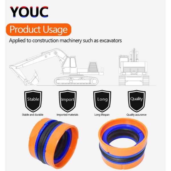 Excavator Hydraulic Piston Seal Repair ‌Kdas For Construction Machinery Oil Seals ‌60×44
