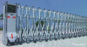Buy cheap Collapsible Intelligent Motor Automatic Entrance Gates of LED Display product