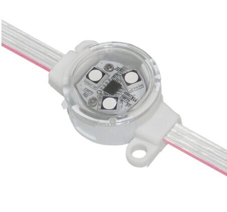 DC12V 1W Pixel Christmas LED Pixel Light LED Strip Light Outdoor 3 Led Inside