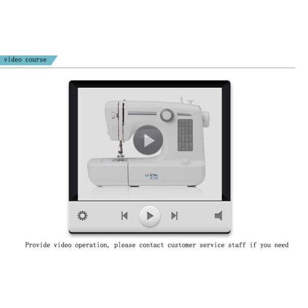 UKICRA Household Mini Sewing Machine Max. Sewing Thickness 0.3-1.8mm for DIY Projects