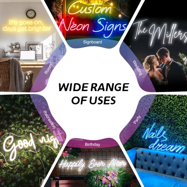 Neon Wall Lights Product Custom Sign Led Neon Lights for Party Home Decor