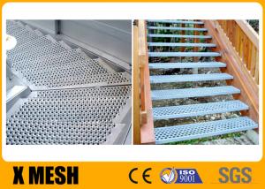 China Aluminum And Mild Carbon Punched Galvanised Walkway Grating Welded on sale