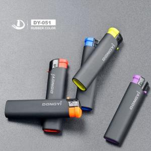 Buy cheap 20 to 35 Days Lead Time Customized Rubber Color Cr Long Electric Lighter product