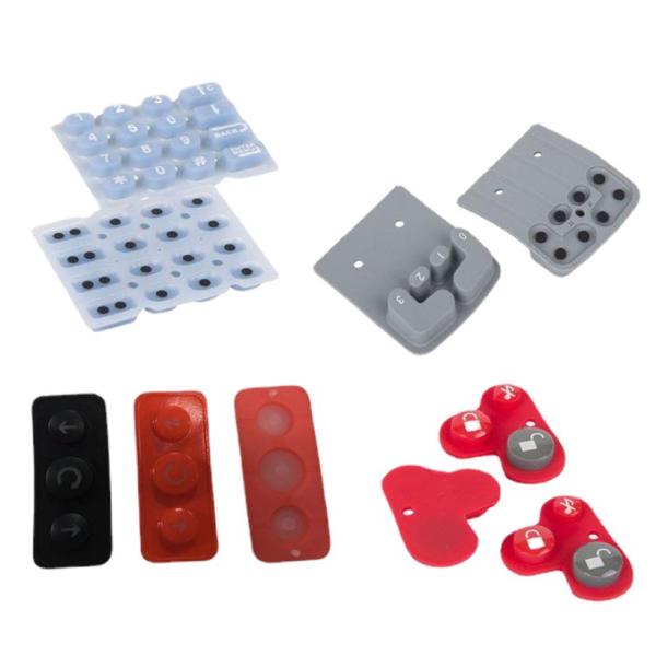 Customized Electronic Silicone Rubber Button With FDA ROHS Certification