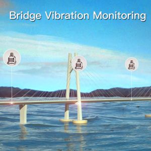 Buy cheap 3 Axis Vibration Meter Bridge Safety Three axis Sensor product