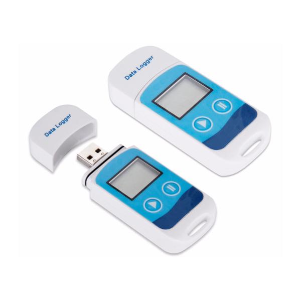 Mini USB / Battery Temperature Data logger Temp Recorder Internal Sensor for Warehousing Logistics and Cold Chain RC-5