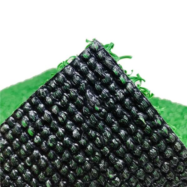 Black SBR Mini Golf Artificial Turf Grass Putting Green 15mm 12000D