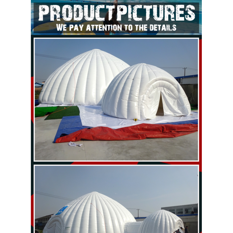 Large Inflatable Dome Tent Inflatable Igloo Tent