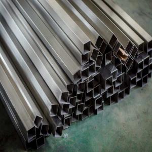 Buy cheap 60 * 60mm 304 Stainless Steel Square Tube 2mm Thickness 2B Finish ASTM AISI product