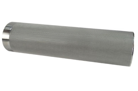 Ss 316l Sintered Stainless Steel Filter Cartridge with 100 - 200 Mesh Precision Filtration and 50mm to 2000mm Height