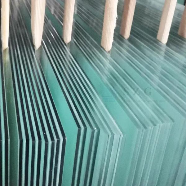 8mm Frosted Tempered Laminated Glass For Balconies Railings Balustrade