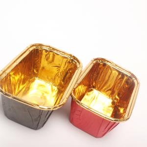 Buy cheap Fluted Sides Aluminum Foil Baking Cups , Baking Mini Aluminum Cupcake Liners product