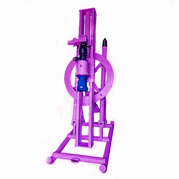 Hydraulic Pneumatic DTH Drilling Machine Impact Frequency 34HZ Surface Borehole Drilling Rig