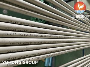 China ASTM A312 TP304 Cold Rolling And Drawing Stainless Steel Seamless Pipe on sale