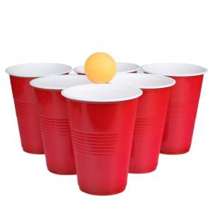 Buy cheap 16 Oz 480ml Disposable Plastic Pong Cup Game Colored Beer Pong Glasses product