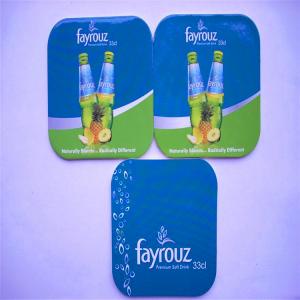 Buy cheap Disposable Promotional Drink Coasters , Personalized Paper Drink Coasters product