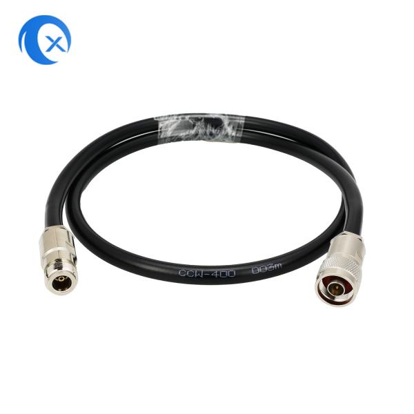 Quality LMR 400 RF coaxial cable assemblies N male to female jumper cable for sale