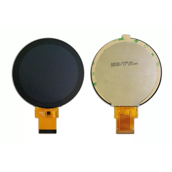 2.8 Inch 480x480 Circular TFT Display RGB Interface 40pin With Touch Screen
