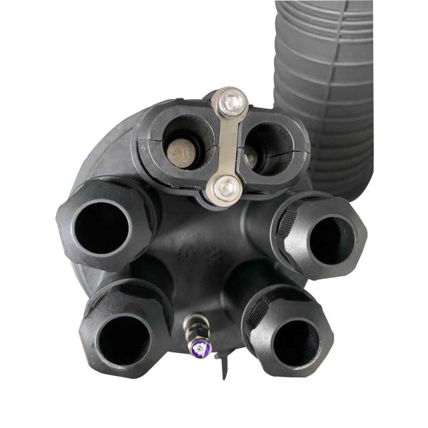 48 core Fiber Optic Joint Enclosure with PP+GF material IP68 splice closure