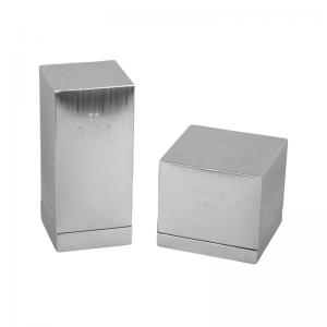 Buy cheap Silver Hot Stamping Perfume Packing Box 1mm 350g Coated Paper Material product