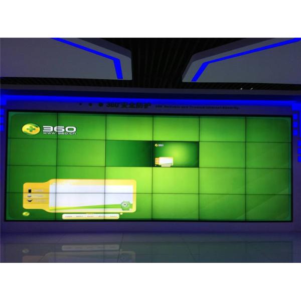 Advertising LCD Video Wall 2*2 Hotizontal 55 Inch 2.0mm Bezel / Gap