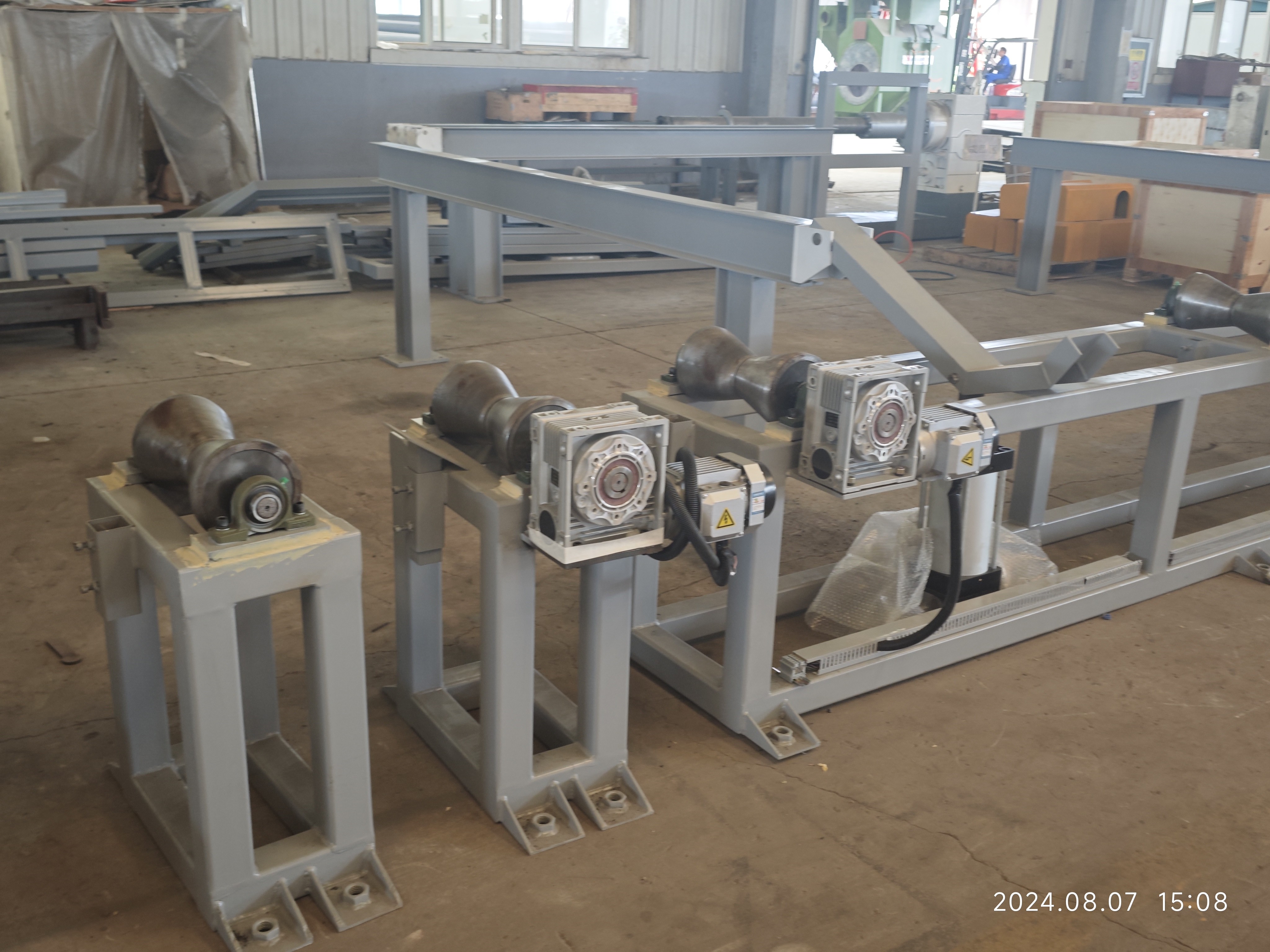 3PE 3-Layer PE Polyethylene Steel Pipe Anticorrosion Coating Processing Line
