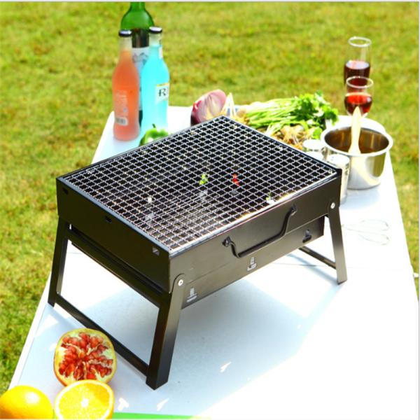 Outdoor/indoor Portable Foldable Tabletop Camping charcoal Barbecue Grill
