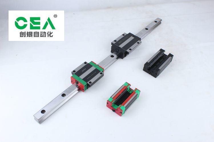 ISO9001 Linear Motion Guide Rails And Blocks Ball Screw SHS15