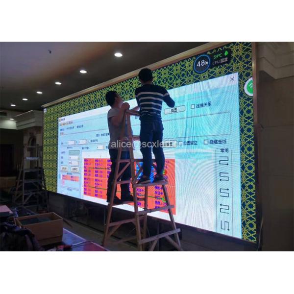 P3.91 RGB Video Full Color LED Display Module With Epistar LED Chip 250*250