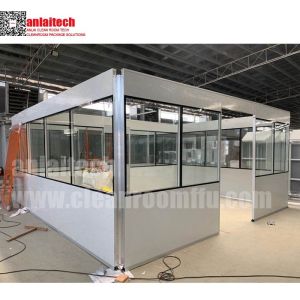 China clean room partition panels for pharmaceutical modular cleanrooms on sale