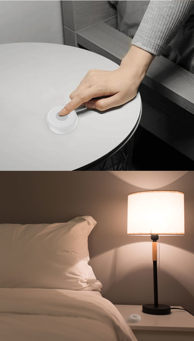 Tuya Wireless Smart Emergency Button FCC For Elderly Monitoring Assistance