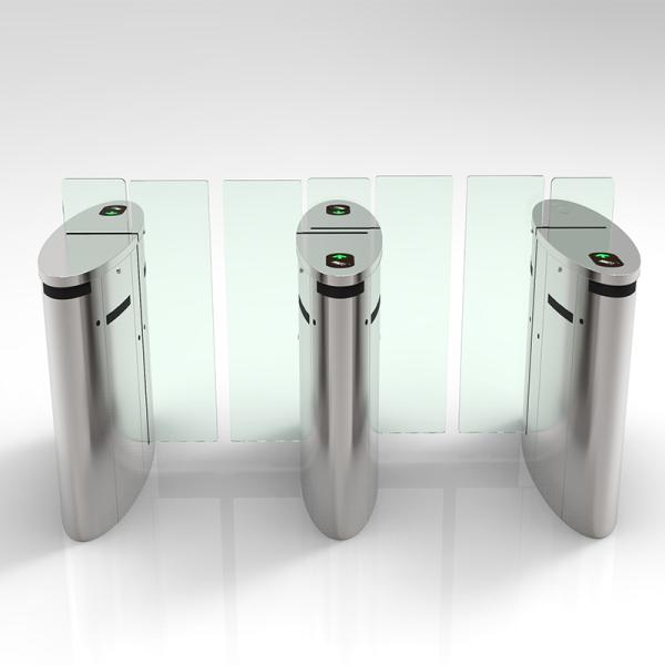 RFID Reader Access Control System Bidirectional Sliding Gate Turnstile IP54