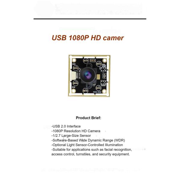 HK2M-H2091 Wide Dynamic Camera Module 1080p Industrial Module Backlight Compensation with Illumination