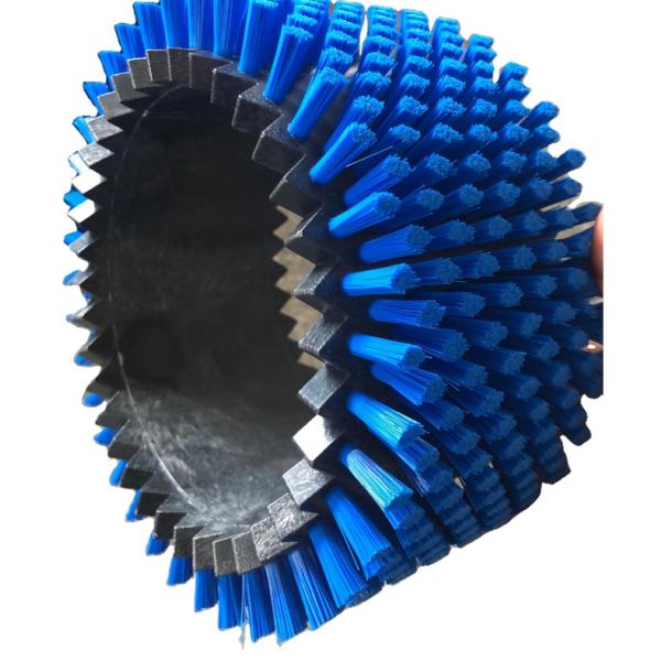 Industrial Interlocking Cylinder Brush Gear Type Combined Roller Brush