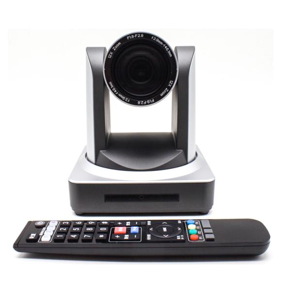 Ethernet Interface 12X Zoom Full HD 1920x1080 Video Camera for Live Streaming