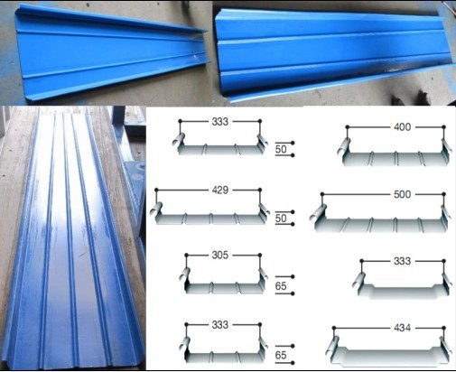 Aluminium Tapered Bemo Panel Roll Forming Machine With 6 - 8m/min Forming Speed