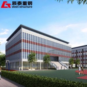 China High Strength Prefabricated Steel Structure Building Multi Storey on sale
