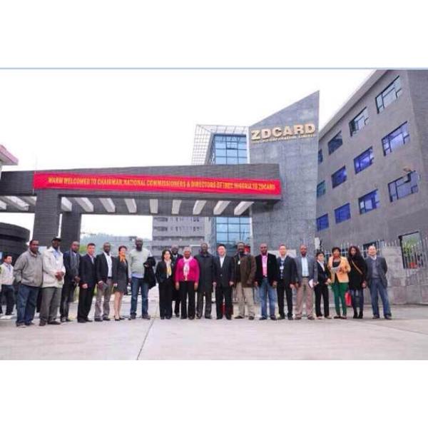 High Security RFID Smart Card Contactless Smart Card With 0.88mm Thickness