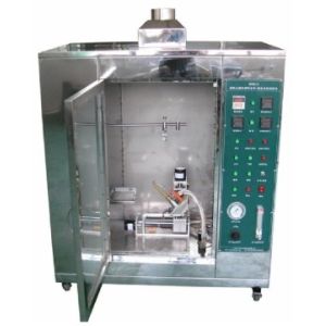 Buy cheap Automatic Vertical Flammability Testing Equipment To Buring Rate Of Materials product