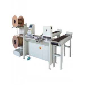 300kg Automatic Wire Coil Binding Machine , twin loop binding machine