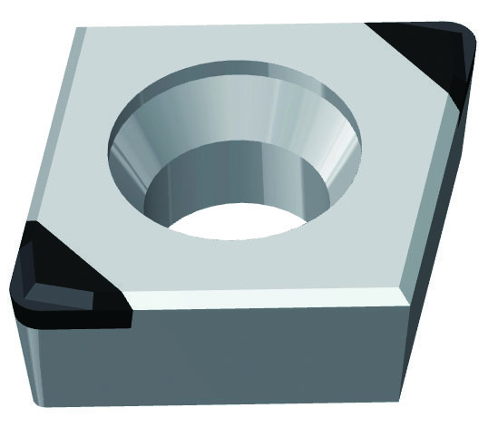 Super Hard Spinning CBN Inserts With Wiper PCBN Inserts Turning Usage