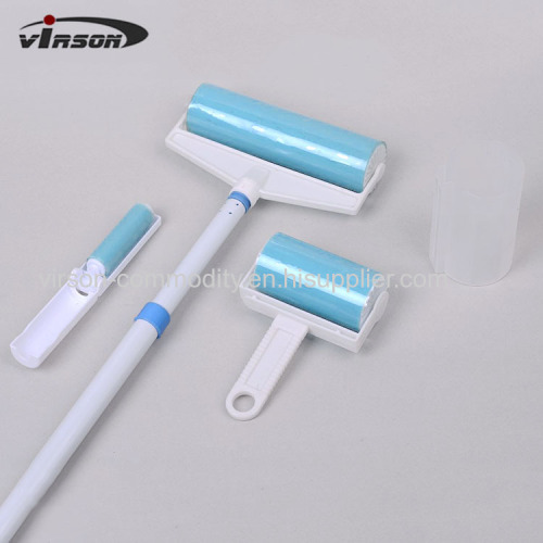 Long Handle Azure Lint Roller