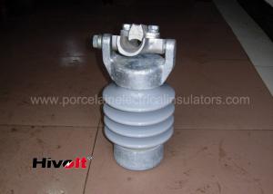 China Vertical Type Line Post Insulator With Top Clamp Self Cleaning on sale