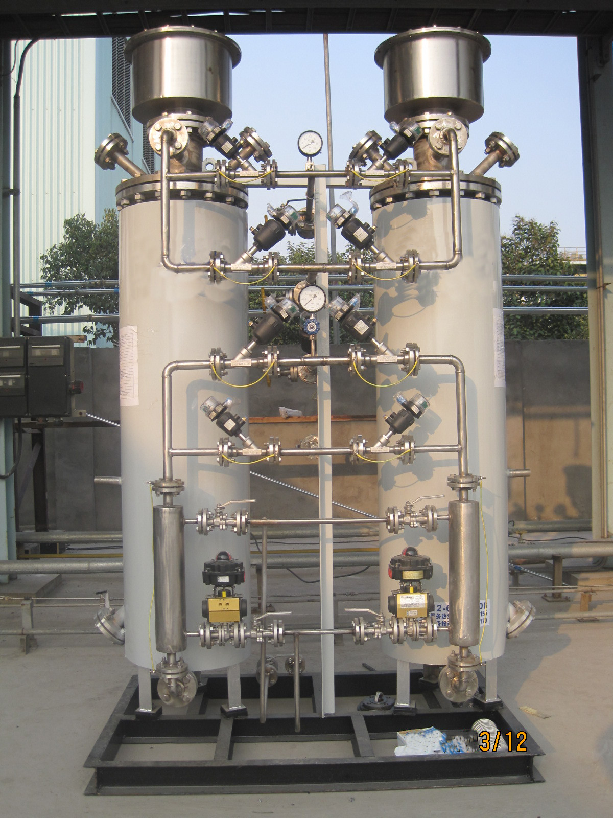 Buy cheap ISO9001 5A Molecular Crack Ammonia Hydrogen Purification Unit product