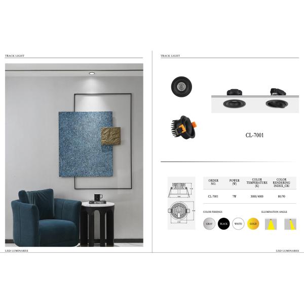 Hot Selling Magnetic Rail Spotlights Surface Recessed Pendant Indoor COB 18W Magnetic Track Lights Linear Track Light