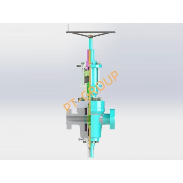 Buy cheap API 6A Hydraulic Gate Valve FLS series for H2S sour service Suitable for choke manifold and christmas tree product