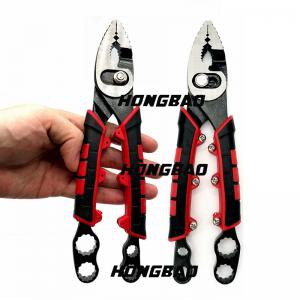 Buy cheap 5 Inch Slip Joint Needle Nose Pliers Snap On Handle Tip Top 7 9 12 14mm Combination Spanner Wrench product