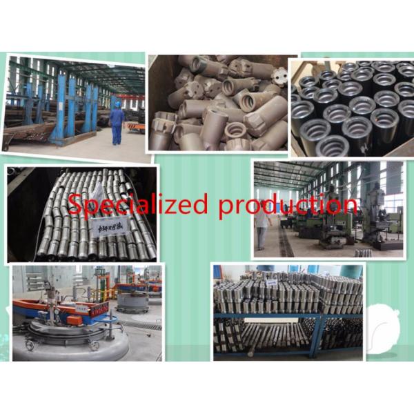 H19 Hexagonal Chisel Bit Integral Top Hammer Drilling , Rock Drill Rods 19mm 108mm