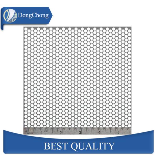 Gold Perforated Aluminum Ceiling Panels PVDF Coated For Shopping Mall